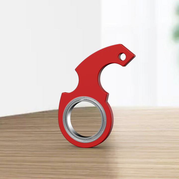 Kolorowe breloki fidget spinner z otwieraczem